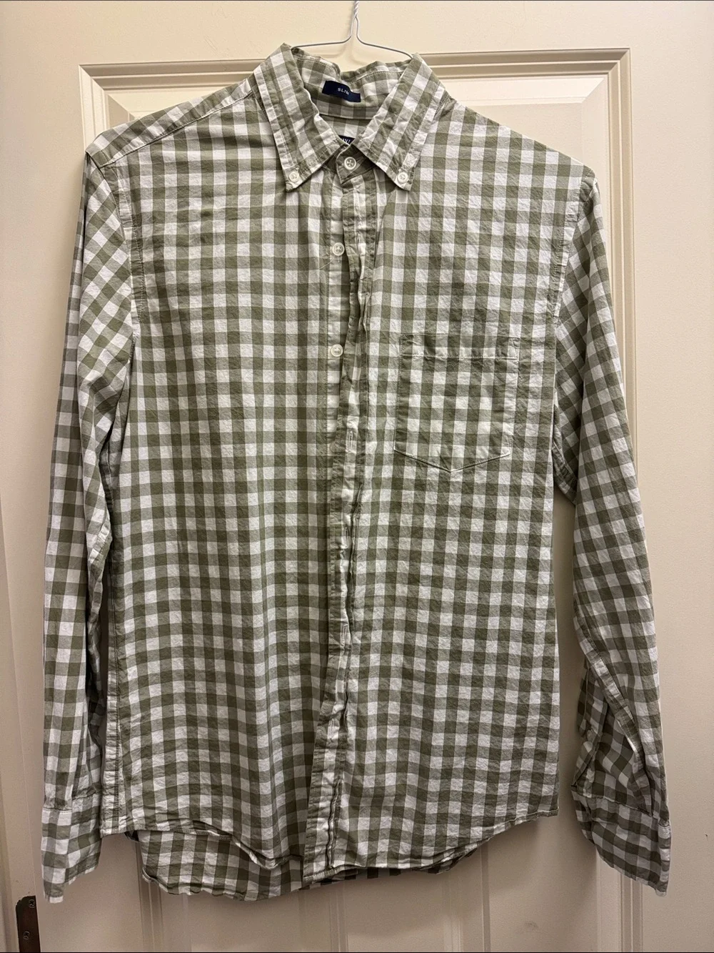 J. crew slim fit plaid shirt M